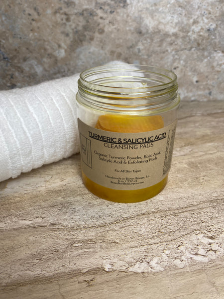 Turmeric and Salicylic Acid Cleansing Pads