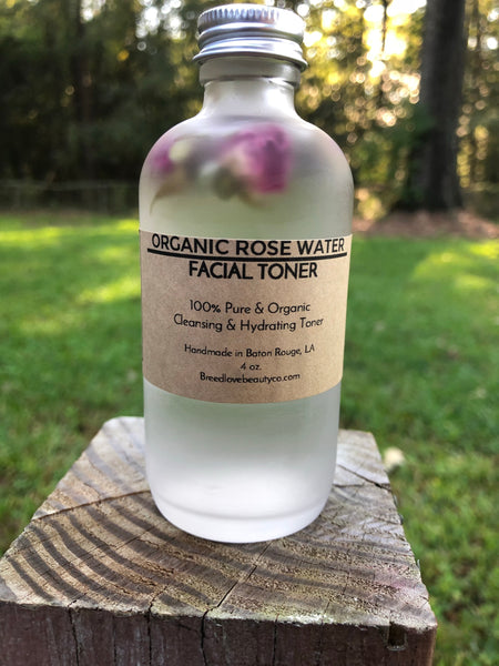 Organic Rose Water Facial Toner